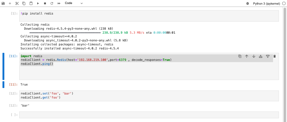 Jupyter log